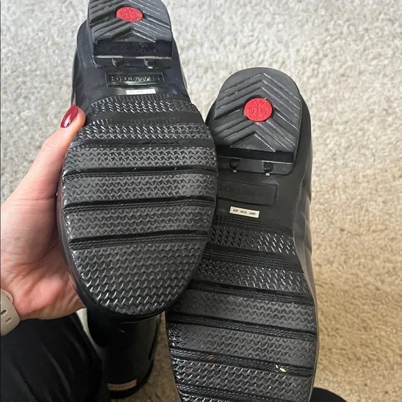 Hunter Glossy Black Tall Boots - Picture 2 of 6